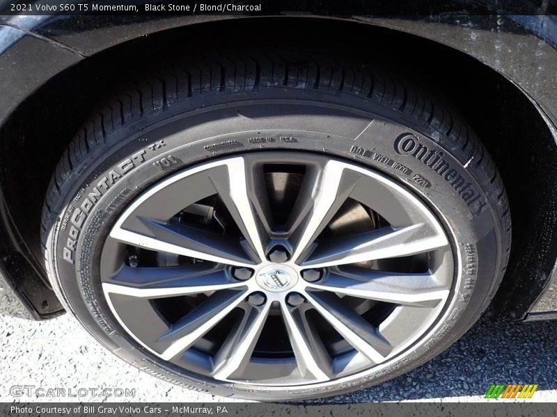Black Stone / Blond/Charcoal 2021 Volvo S60 T5 Momentum