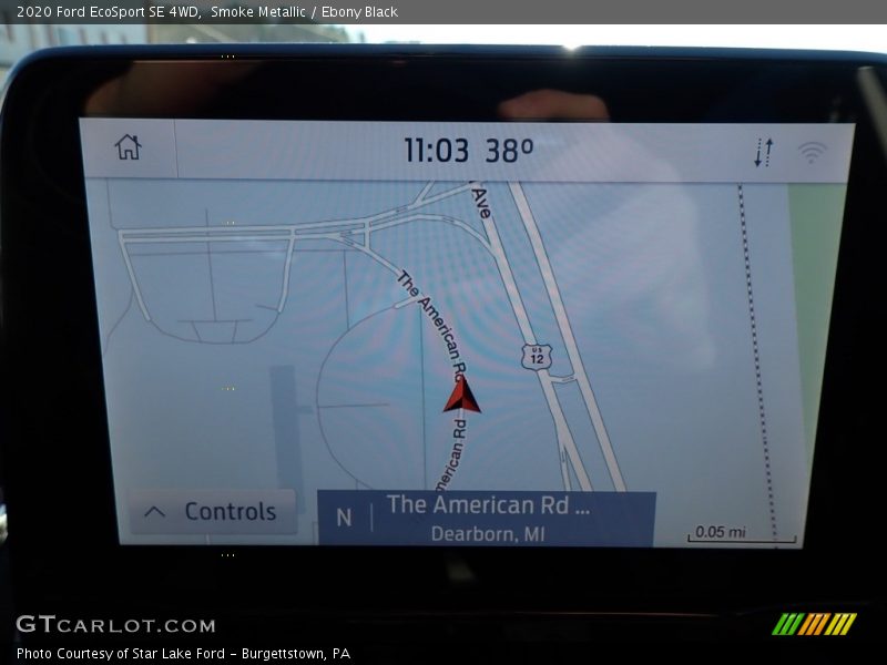 Smoke Metallic / Ebony Black 2020 Ford EcoSport SE 4WD