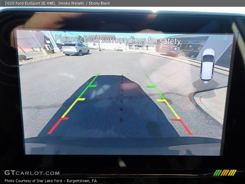 Smoke Metallic / Ebony Black 2020 Ford EcoSport SE 4WD