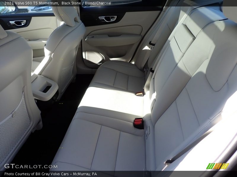 Black Stone / Blond/Charcoal 2021 Volvo S60 T5 Momentum