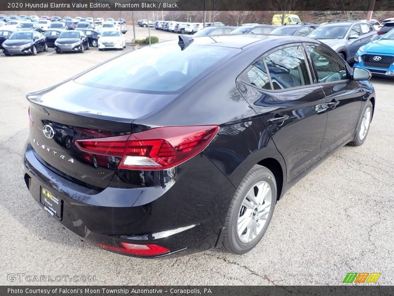 Phantom Black / Black 2020 Hyundai Elantra Value Edition