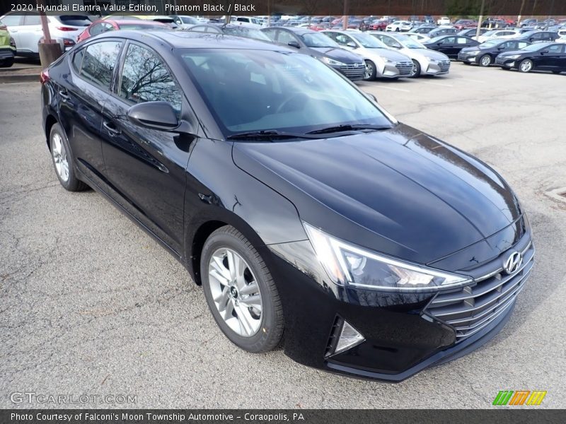 Phantom Black / Black 2020 Hyundai Elantra Value Edition