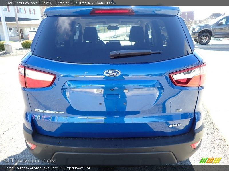 Lightning Blue Metallic / Ebony Black 2020 Ford EcoSport SE 4WD