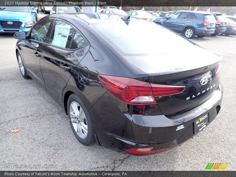 Phantom Black / Black 2020 Hyundai Elantra Value Edition