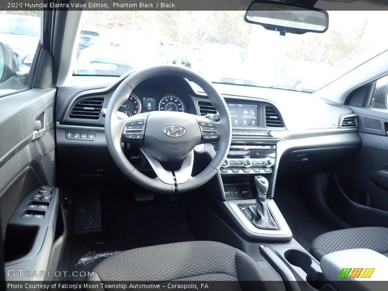  2020 Elantra Value Edition Black Interior