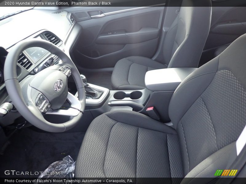 Phantom Black / Black 2020 Hyundai Elantra Value Edition