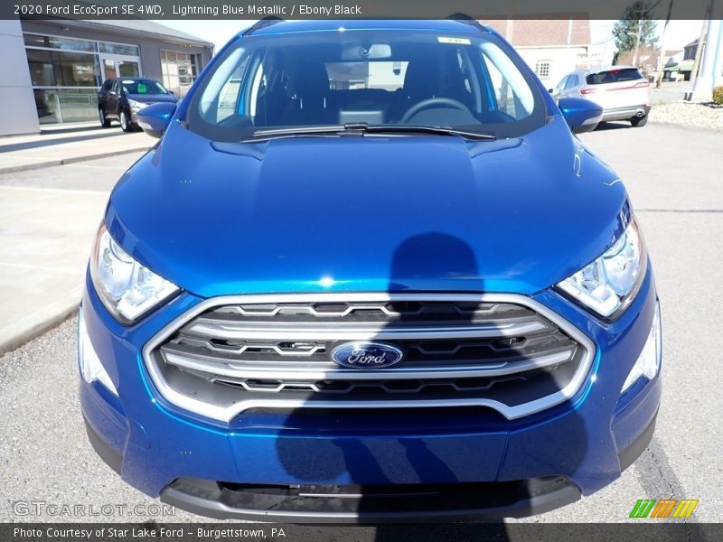 Lightning Blue Metallic / Ebony Black 2020 Ford EcoSport SE 4WD