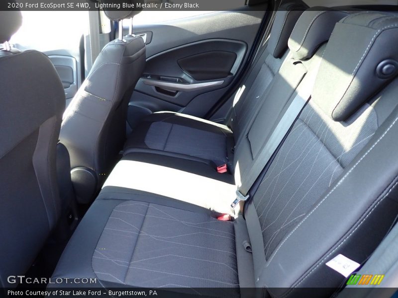 Lightning Blue Metallic / Ebony Black 2020 Ford EcoSport SE 4WD