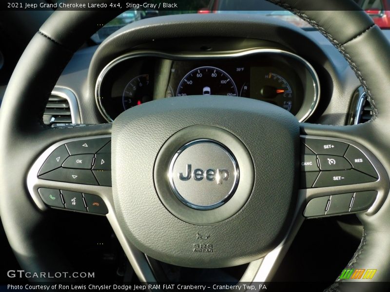 Sting-Gray / Black 2021 Jeep Grand Cherokee Laredo 4x4