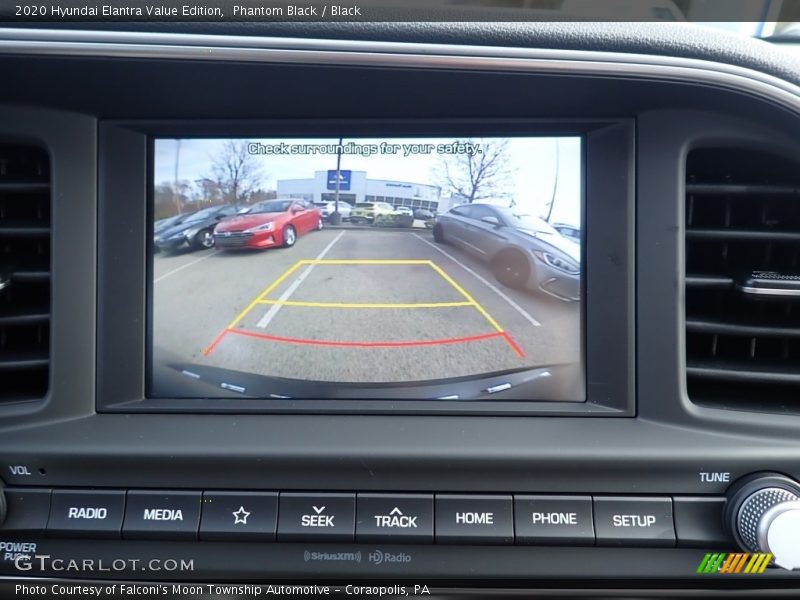 Phantom Black / Black 2020 Hyundai Elantra Value Edition