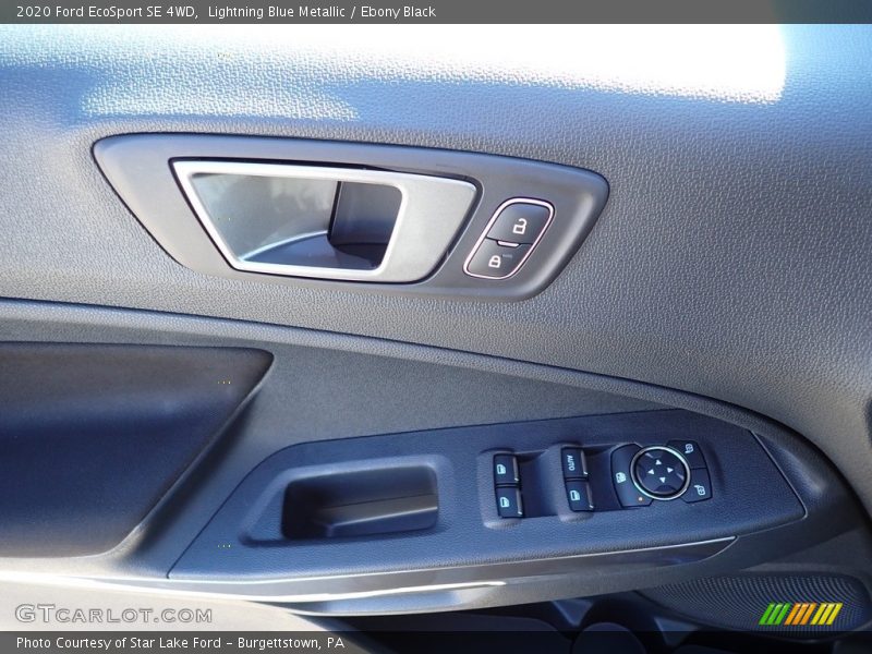 Lightning Blue Metallic / Ebony Black 2020 Ford EcoSport SE 4WD
