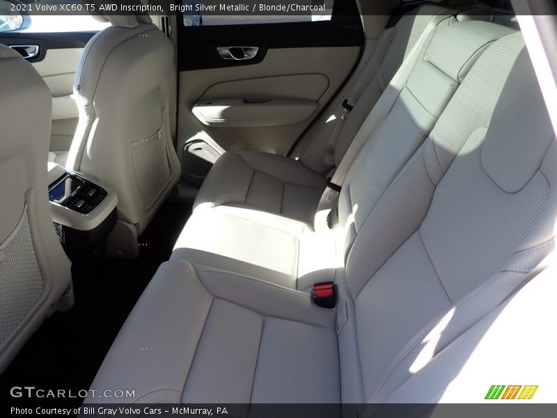 Bright Silver Metallic / Blonde/Charcoal 2021 Volvo XC60 T5 AWD Inscription