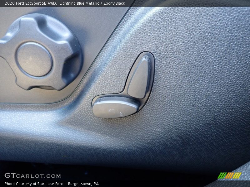 Lightning Blue Metallic / Ebony Black 2020 Ford EcoSport SE 4WD