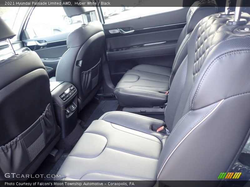 Hyper White / Black 2021 Hyundai Palisade Limited AWD