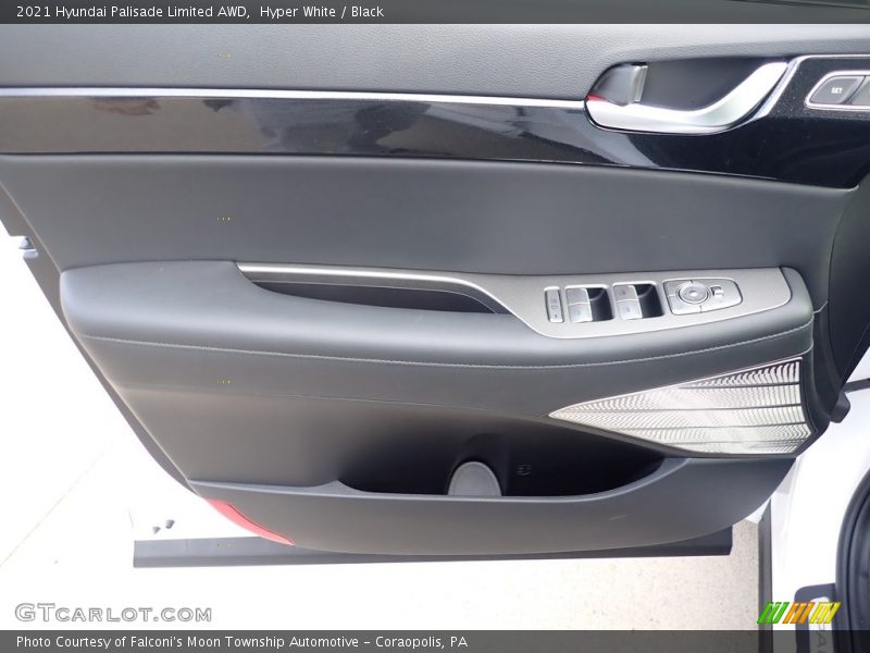 Hyper White / Black 2021 Hyundai Palisade Limited AWD