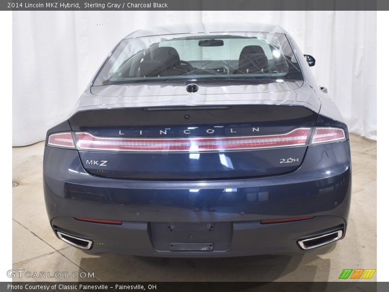 Sterling Gray / Charcoal Black 2014 Lincoln MKZ Hybrid