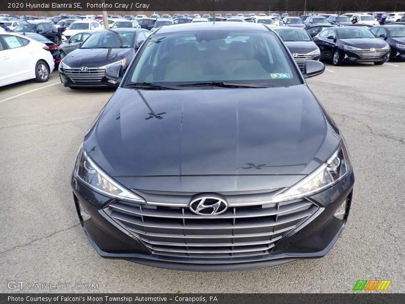 Portofino Gray / Gray 2020 Hyundai Elantra SE