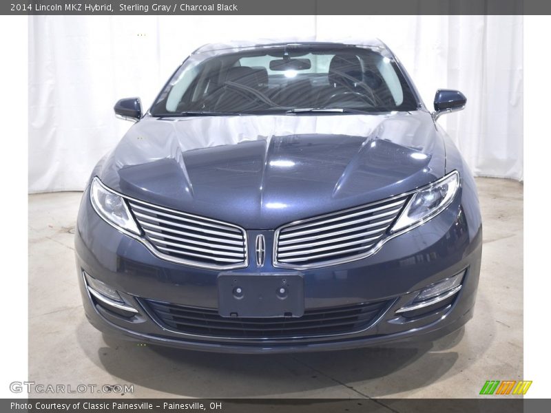 Sterling Gray / Charcoal Black 2014 Lincoln MKZ Hybrid