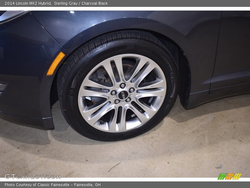 Sterling Gray / Charcoal Black 2014 Lincoln MKZ Hybrid