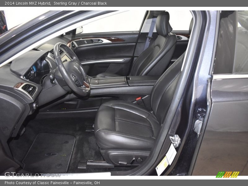 Sterling Gray / Charcoal Black 2014 Lincoln MKZ Hybrid