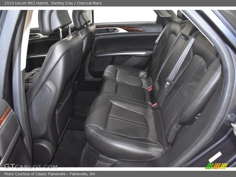 Sterling Gray / Charcoal Black 2014 Lincoln MKZ Hybrid