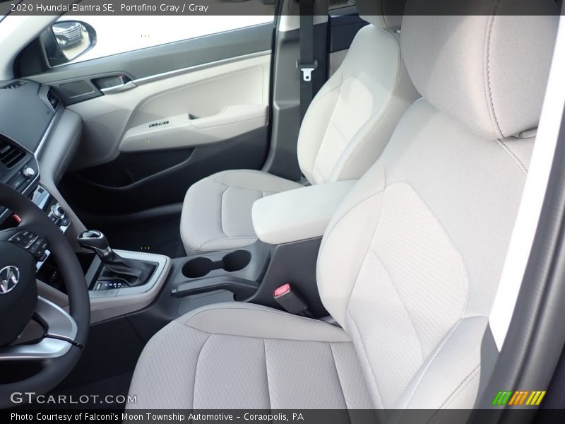 Portofino Gray / Gray 2020 Hyundai Elantra SE