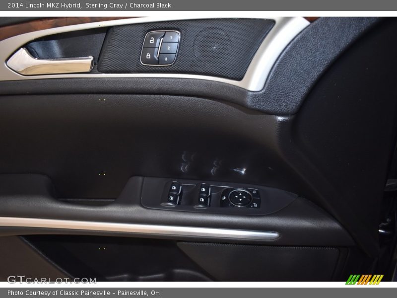 Sterling Gray / Charcoal Black 2014 Lincoln MKZ Hybrid