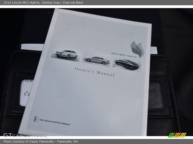 Sterling Gray / Charcoal Black 2014 Lincoln MKZ Hybrid