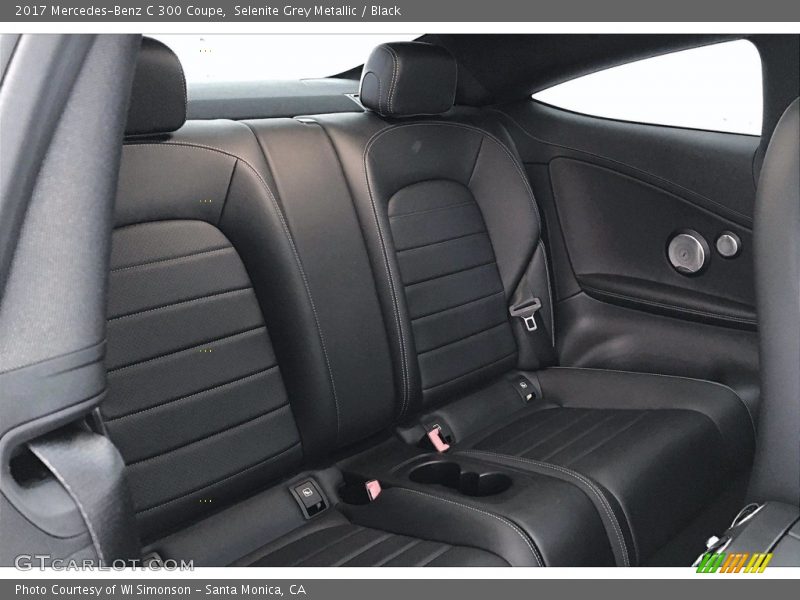 Selenite Grey Metallic / Black 2017 Mercedes-Benz C 300 Coupe