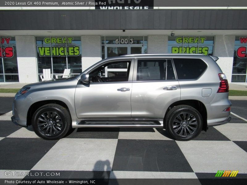 Atomic Silver / Rioja Red 2020 Lexus GX 460 Premium