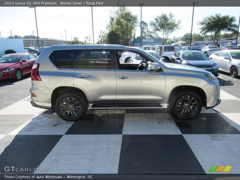 Atomic Silver / Rioja Red 2020 Lexus GX 460 Premium