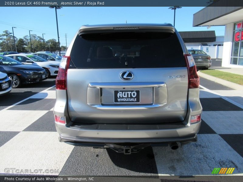 Atomic Silver / Rioja Red 2020 Lexus GX 460 Premium