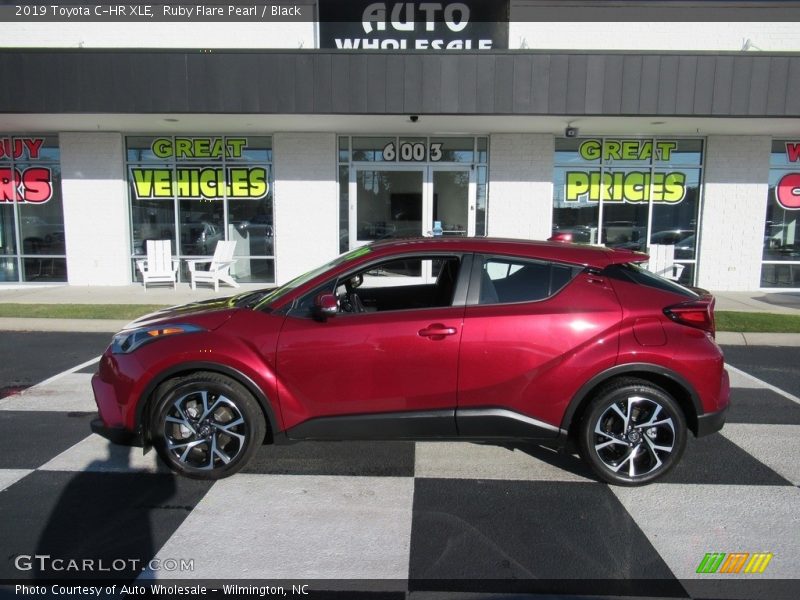 Ruby Flare Pearl / Black 2019 Toyota C-HR XLE