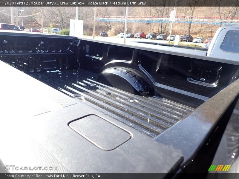 Agate Black / Medium Earth Gray 2020 Ford F250 Super Duty XL Crew Cab 4x4