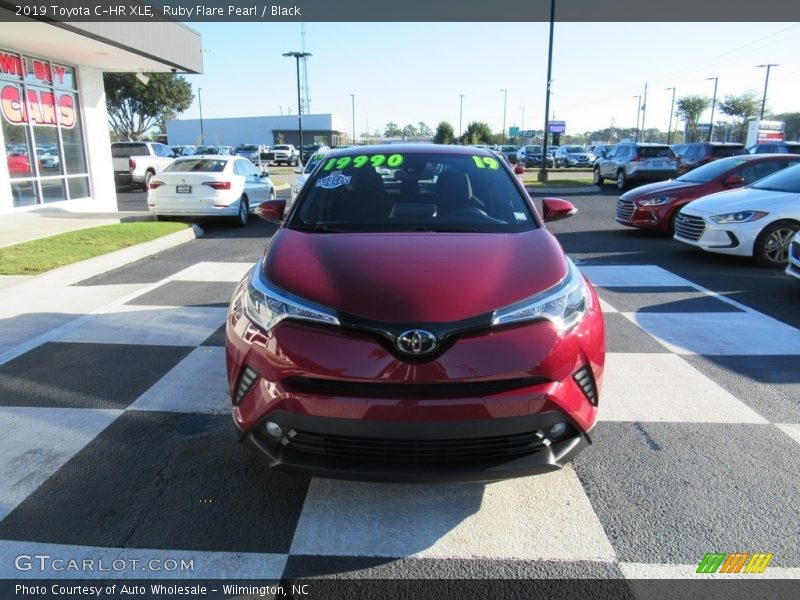 Ruby Flare Pearl / Black 2019 Toyota C-HR XLE