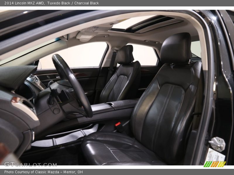 Front Seat of 2014 MKZ AWD