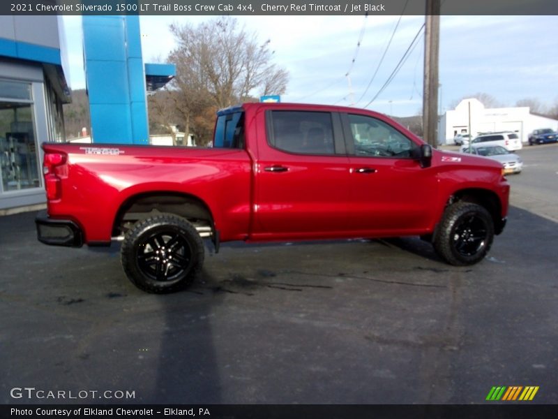 Cherry Red Tintcoat / Jet Black 2021 Chevrolet Silverado 1500 LT Trail Boss Crew Cab 4x4