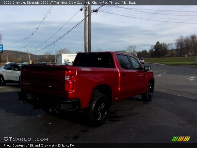 Cherry Red Tintcoat / Jet Black 2021 Chevrolet Silverado 1500 LT Trail Boss Crew Cab 4x4