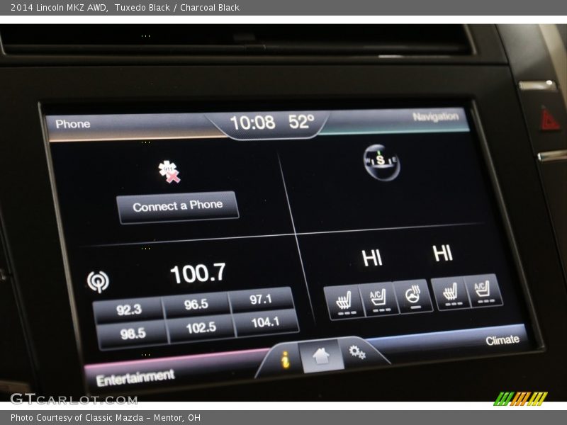 Audio System of 2014 MKZ AWD