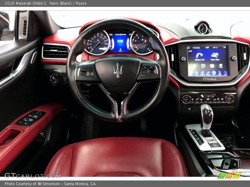 Dashboard of 2016 Ghibli S