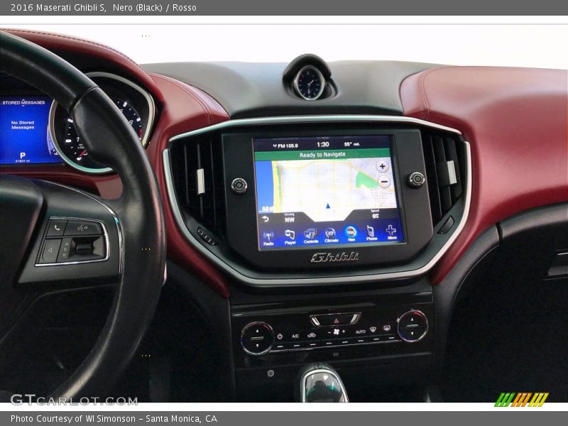 Controls of 2016 Ghibli S