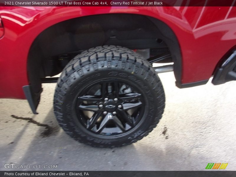 Cherry Red Tintcoat / Jet Black 2021 Chevrolet Silverado 1500 LT Trail Boss Crew Cab 4x4