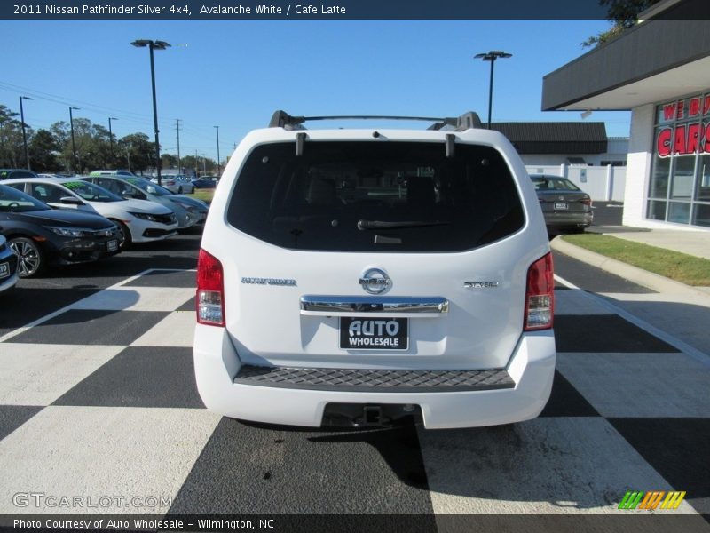 Avalanche White / Cafe Latte 2011 Nissan Pathfinder Silver 4x4