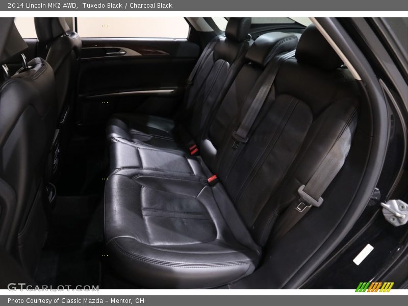 Rear Seat of 2014 MKZ AWD