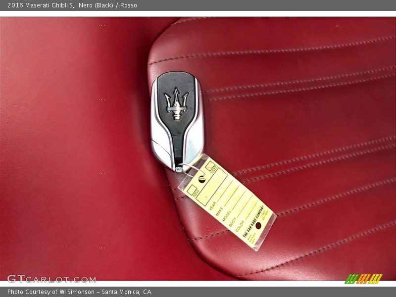 Keys of 2016 Ghibli S