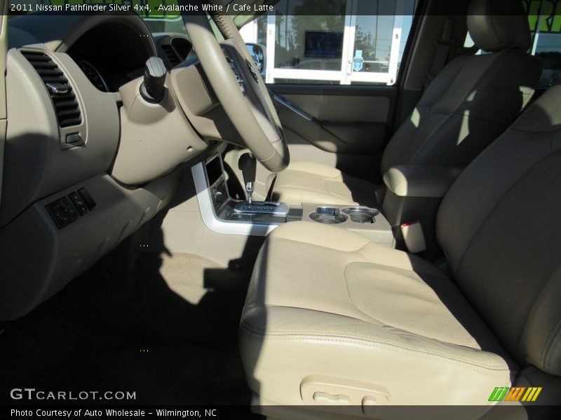 Avalanche White / Cafe Latte 2011 Nissan Pathfinder Silver 4x4