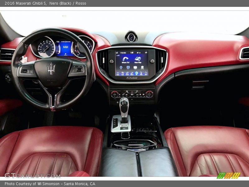 Dashboard of 2016 Ghibli S