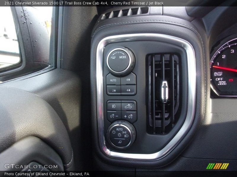 Cherry Red Tintcoat / Jet Black 2021 Chevrolet Silverado 1500 LT Trail Boss Crew Cab 4x4