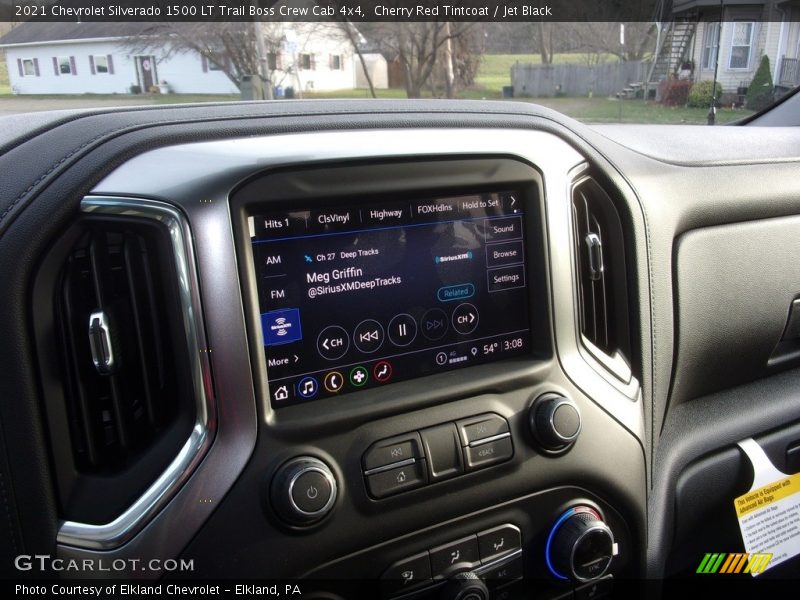 Cherry Red Tintcoat / Jet Black 2021 Chevrolet Silverado 1500 LT Trail Boss Crew Cab 4x4