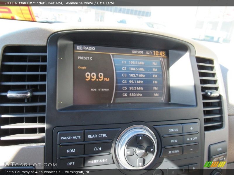 Avalanche White / Cafe Latte 2011 Nissan Pathfinder Silver 4x4